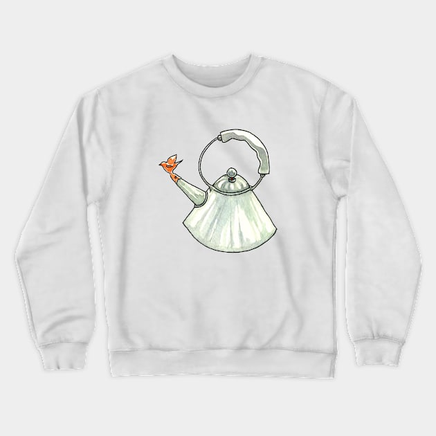 Brooklyn Museum Tea Pot Crewneck Sweatshirt by Munka